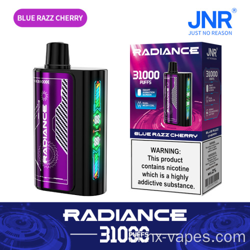 JNR रेडिएंस 31000 पफ्स डिस्पोजेबल वेप